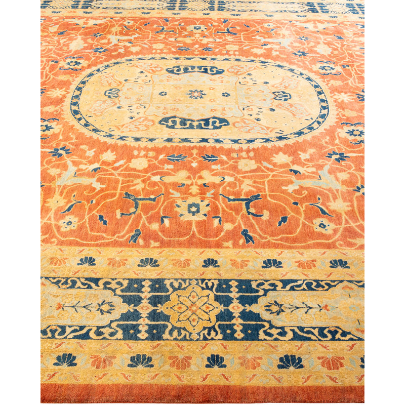 Classic One-of-a-Kind 8' 10" X 12' 2" Hand Knotted Area Rug