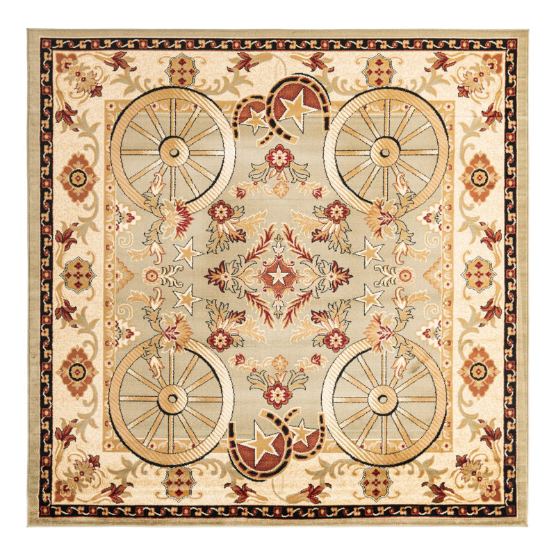 Pioneer Indoor Rug, Square 7'10"