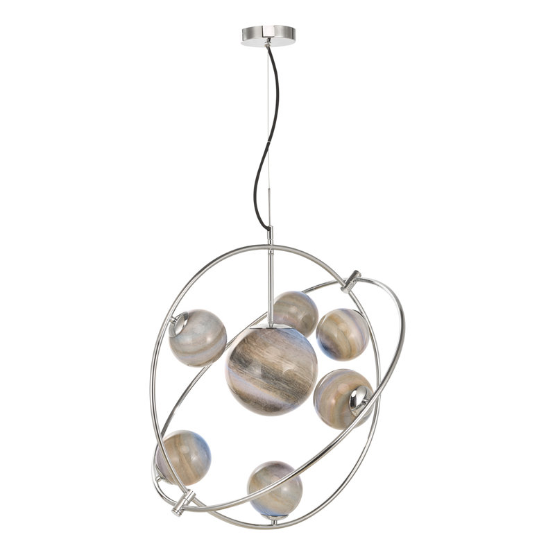 Coreson 7 - Light Polished Chrome Novelty Pendant