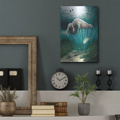 Beachcrest Home ™ «Lazy Day Romance» par Dann Spider Warren, art mural en métal