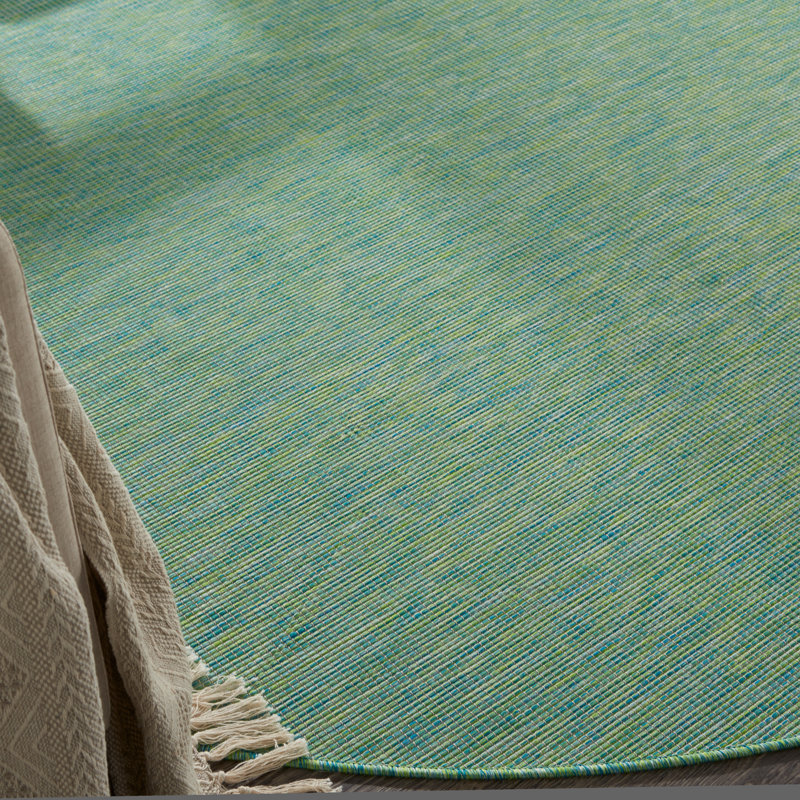Solid Colour Area Rug, Round 244cm