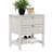 Wooden Nightstand With 2-Drawer And Shelf-2146270599