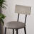 Bar Table Set with 2 Bar stools PU Soft seat with backrest-449061469-449061458