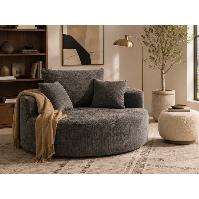 Fauteuil d'appoint Arlune, Gris
