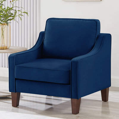 Revêtement en velours de fauteuil relaxant de style moderne pour le salon et la chambre à coucher