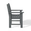 Chaise avec accoudoirs en PEHD Laguna Garden-1391326352