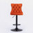 Adjusatble Height Swivel Velvet Barstools With Black Metal Base,Set Of 2-1222219680-1222219693