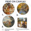 «Red Green Summer Summer Baroque Chateau In France - Chateaus», reproduction d'art mural-106108625-106108632