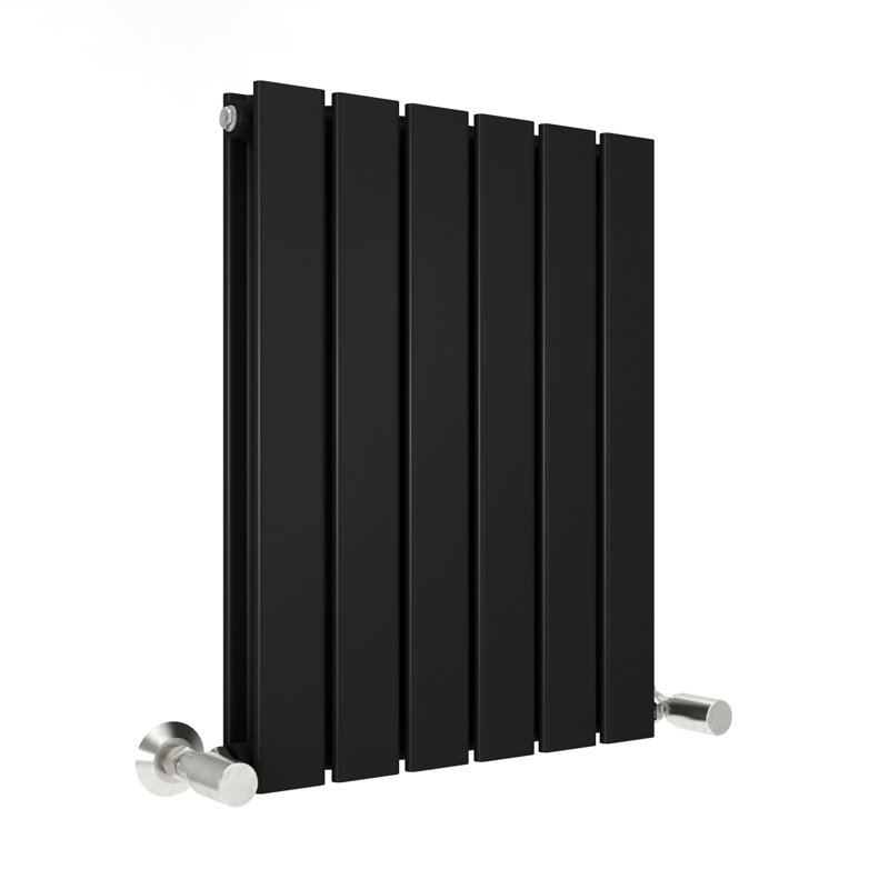 Horizontal Flat Panel Radiators, 60cm H x 40.8cm W x 5.8cm D, Black