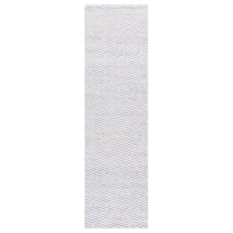 Natura Hand Loomed Pet Yarn Pile Solid Color Rug, Runner 2'3" x 8'