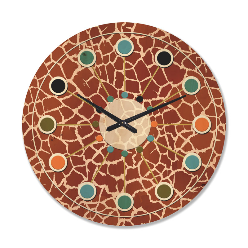 Horloge murale Leopard, Grand