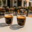 Argon Tableware Fluted Drinking Glasses - Ribbed Fluted Coffee Juice Glassware Tumblers Set-2085046-6801167