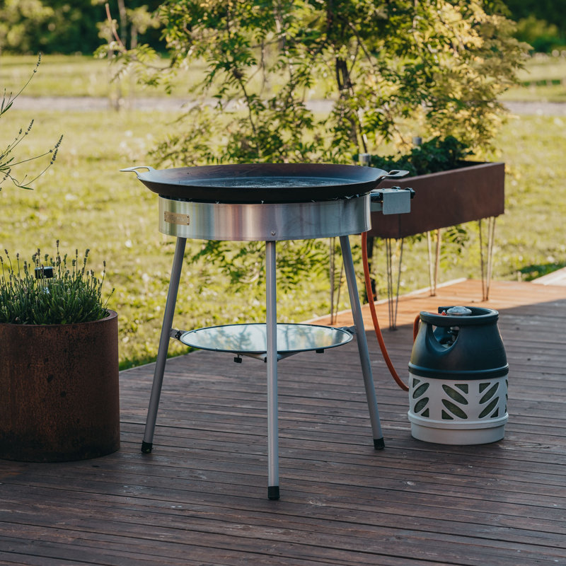 72cm Paella 2-Burner Liquid Propane Barbecue Grill