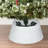 Solid Color Galvanized Steel Tree Collar-62660163