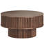 Table basse ronde 31,5 "avec rangement nervuré-129765867