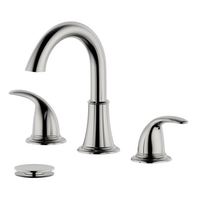 Konya 2-handle Bathroom Faucet with Drain Assembly