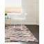 Tapis beige / noir à motif géométrique Tucson-73276196