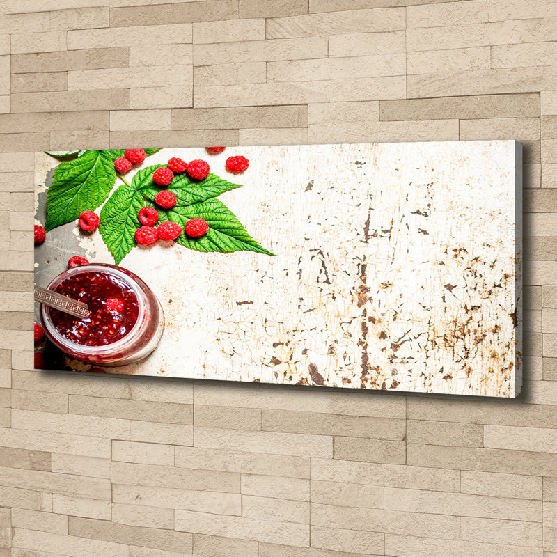 Raspberry Jam - Wrapped Canvas Print