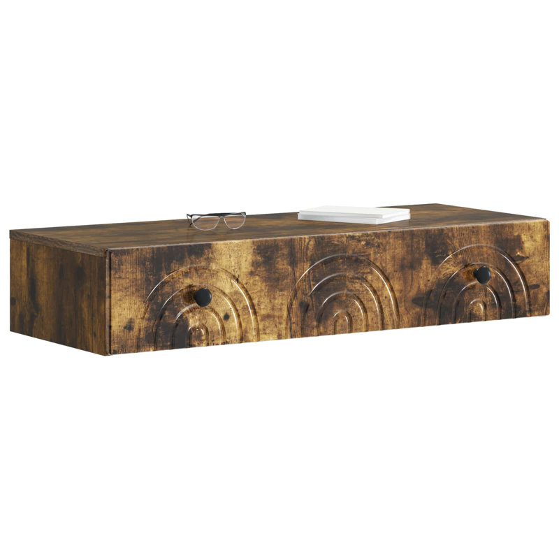 End Table, Smoked Oak