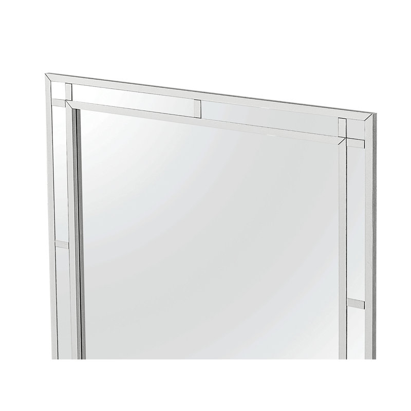 Madison Mirror, Silver Champagne