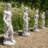ANNIE in Autumn 84cm White Stone Effect