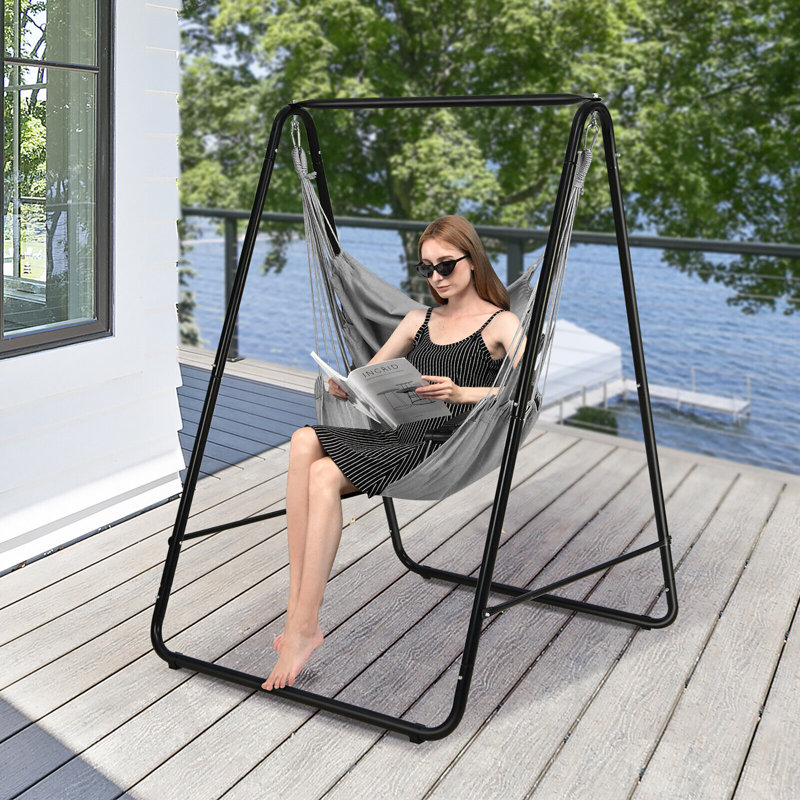 Chaise hamac Misue, gris