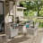 5-Piece Outdoor Rattan Dining Set With Cushions, Armchairs, And A Tempered-Glass Top Table-139313287