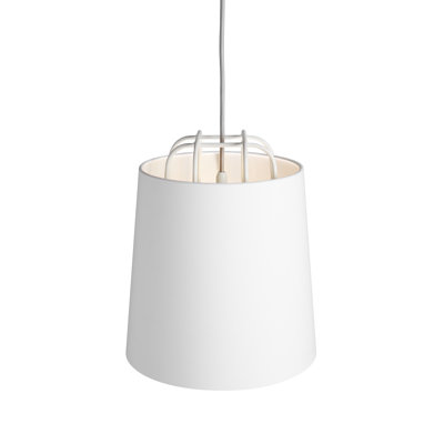 Perimeter Single Light Steel Dimmable Pendant