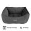 Lit réversible pour chien en gris foncé - petit-200996460-200996462