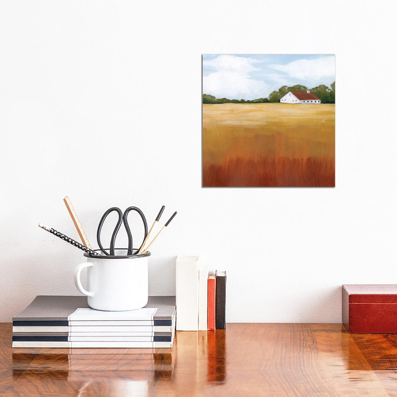 Prairie Premise II by Grace Popp - Wrapped Canvas Painting, 30.48 cm H x 30.48 cm W