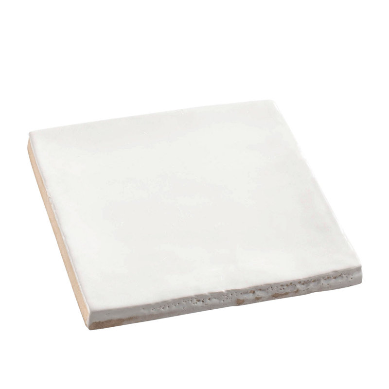 Jenae 4-in. Zellige Glossy Ceramic Wall Tile, Signet