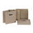 6 Shelf Hanging Closet Organizer, Hanging Closet Shelf, Fabric Poly Linen and PEVA Shelving-302564199