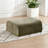  Chester 35.4'' Wide Upholstered Ottoman，No Assembly Required，Chenille Single Ottoman Modular Part For Sectional Sofa-119418559