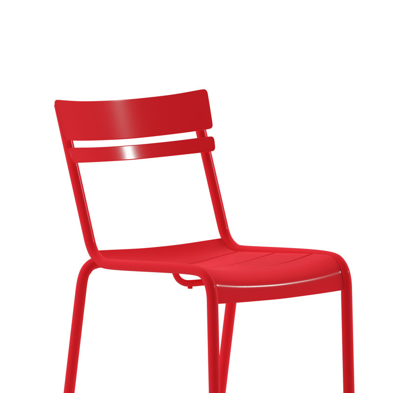 Chaise de salle à manger Merrymount, Rouge, 2