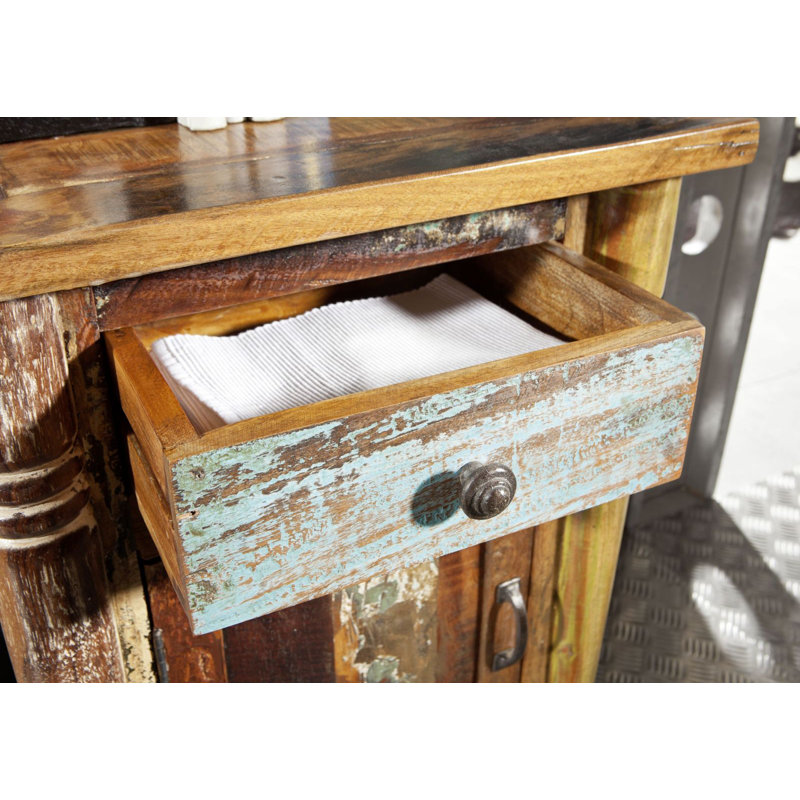 Fable 50cm W Solid Wood Bedside Table