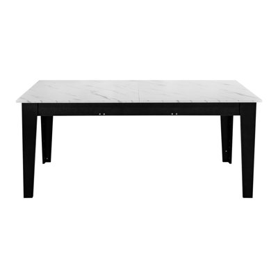 Dining Table , 106.3 In  Large Extendable Kitchen Table
