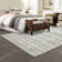 Boho Machine Washable Rug with Rubber Backing for Living Room Large Non-Slip Dining Room Rug Easy-Cleaning Floor Carpet for Bedroom Office Nursery Playroom