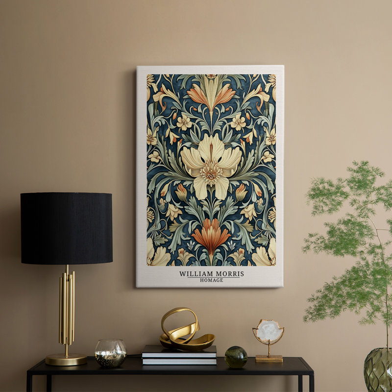WM MORRIS Series DCCCLI -Gallery Wrapped Cavas, 27" H x 18" W