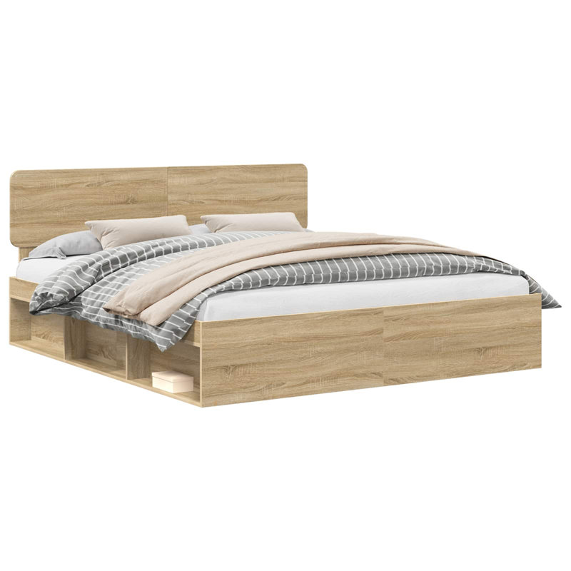 Solid Wood Bed, Sonoma, Super King (6')