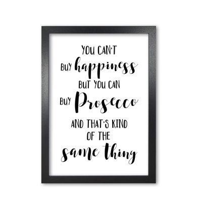 Happiness Is Prosecco - Print