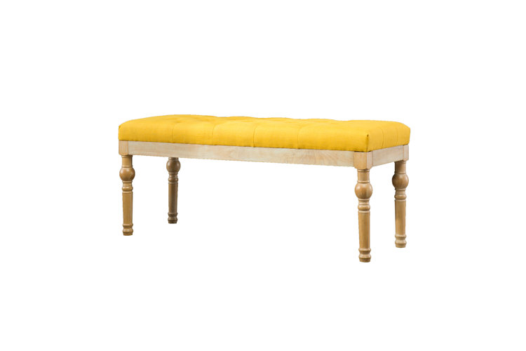 Fabienne Button Tufted Upholstered Bench