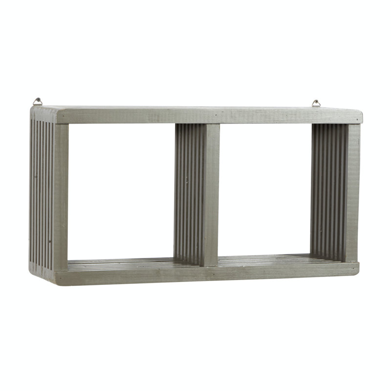 Alura 2 Piece Accent Shelf with Hooks