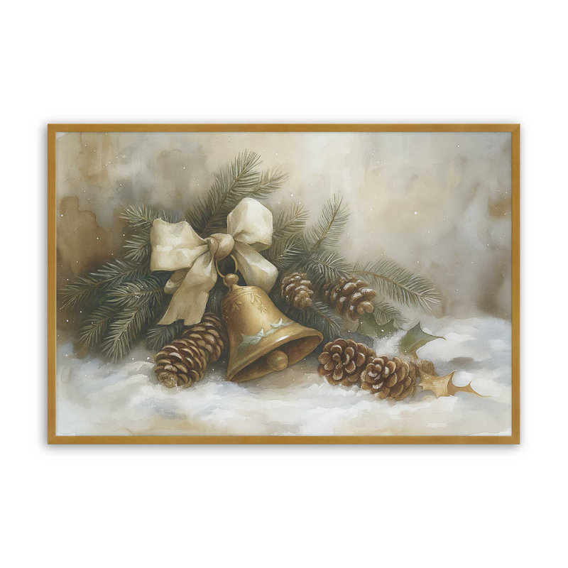 Golden Carol, reproduction d'art, 16 po x 20 po, Or poli