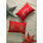Christmas Lumbar Pillow | Jingle Joy Red Pillow | 24x16"