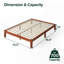Lit plateforme en bois massif Aristia-1765952379