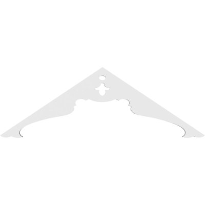 Heath Architectural Grade PVC Gable Peditment (4/12) Pitch