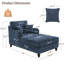Chaise longue rembourrée avec dossier réglable Aglaea-445521998