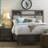 Zola Upholstered Bookcase Storage Bed-2032819192
