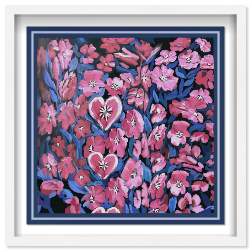 Yours Forever Print by Oliver Gal, 13.5"H x 13.5"W, White Shadowbox