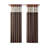 Embroidered Curtain Panel(Only 1 Pc Panel)-1592970691